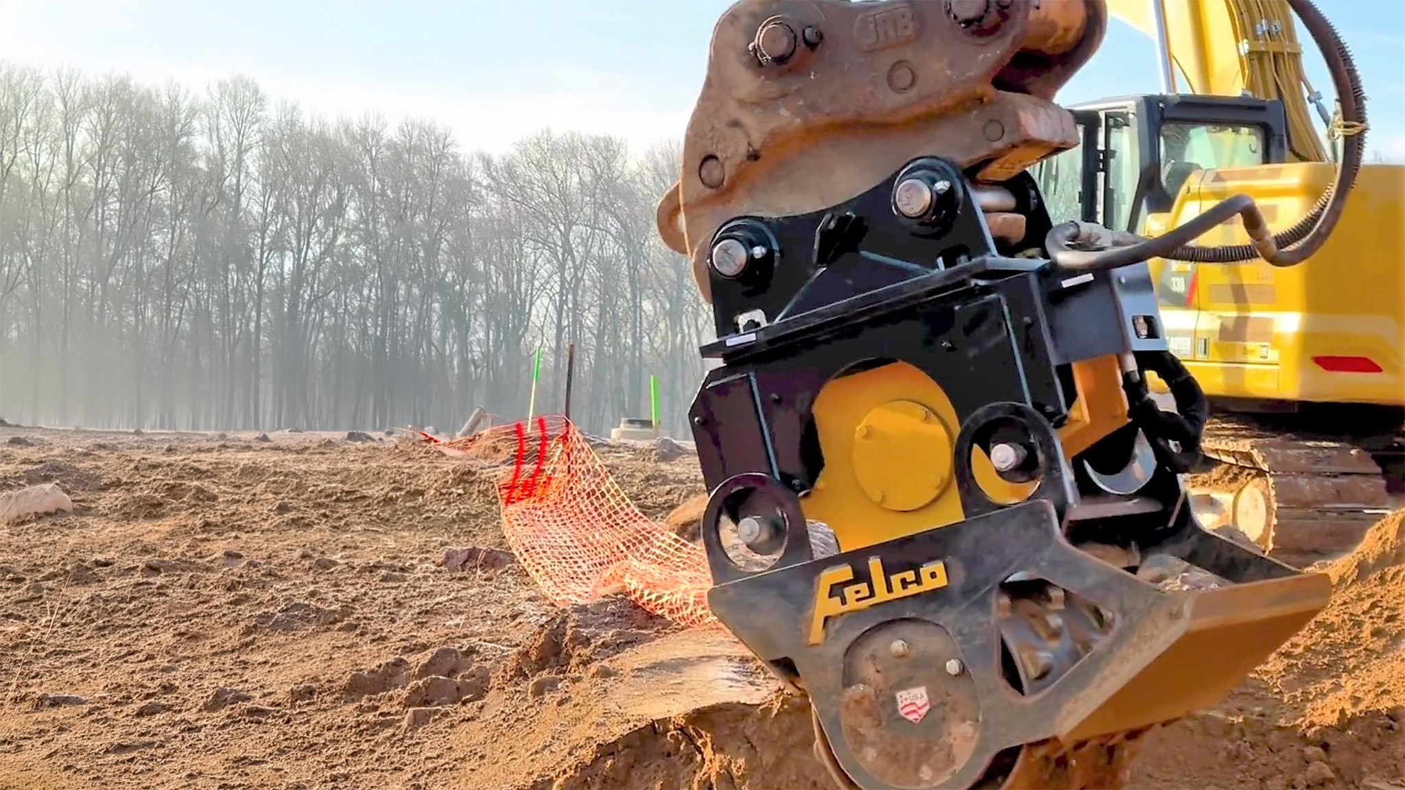 Straddle Wheel Compactors 3-in-1 Vibratory Wheel Compactors | Felco Industries