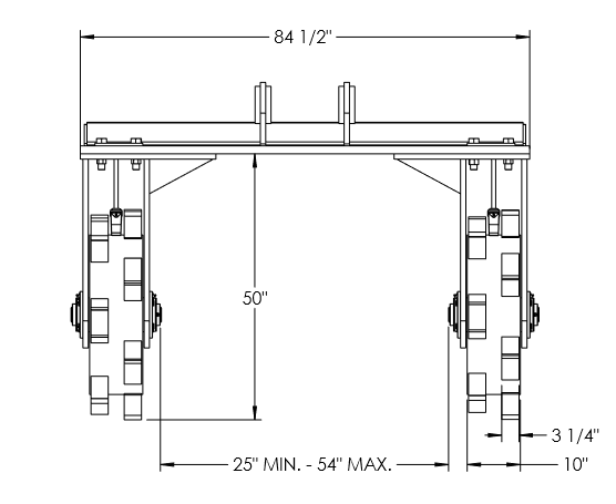 Straddle Wheel Compactors Straddle Wheel Compactors - Felco Industries